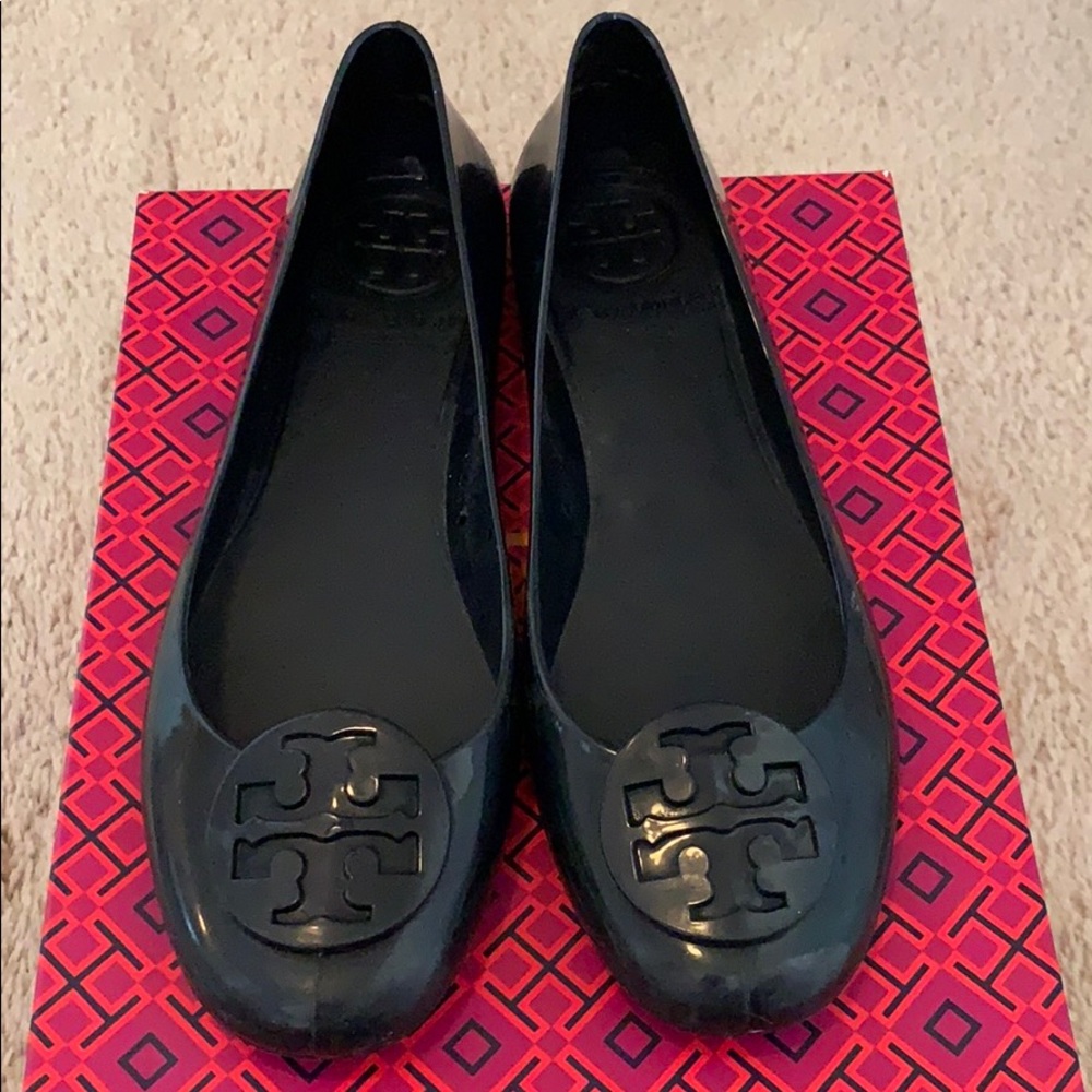 Tory Burch Navy Flats